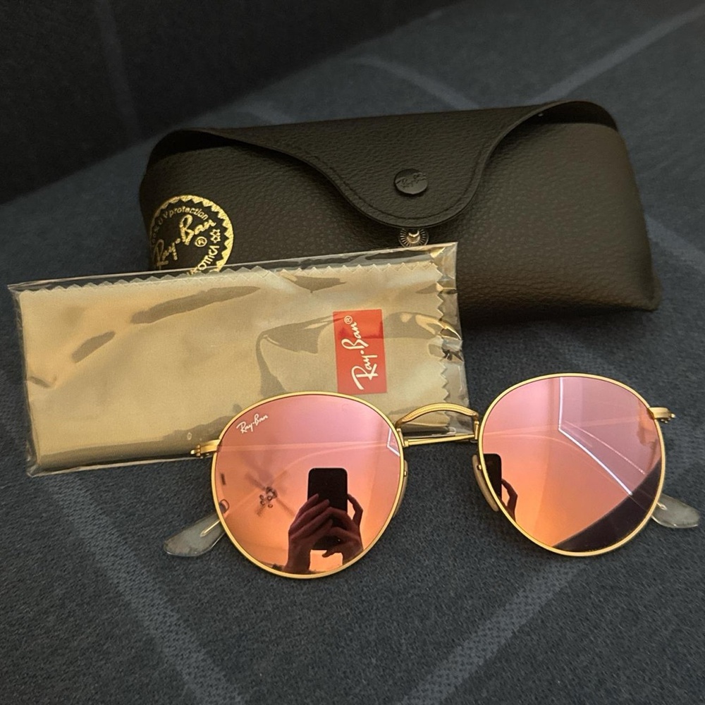 Ray-Ban Round Flat Lenses